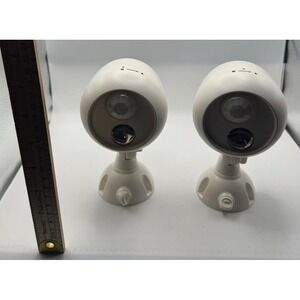 Mr Beams 2 MB330 Wireless White LED Motion Sensor Set Of 2 Adjustable Open Box
